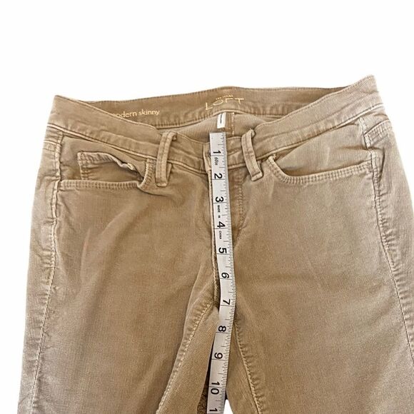ANN TAYLOR LOFT Modern Skinny Cord Stretch Pant 00 - Picture 10 of 11